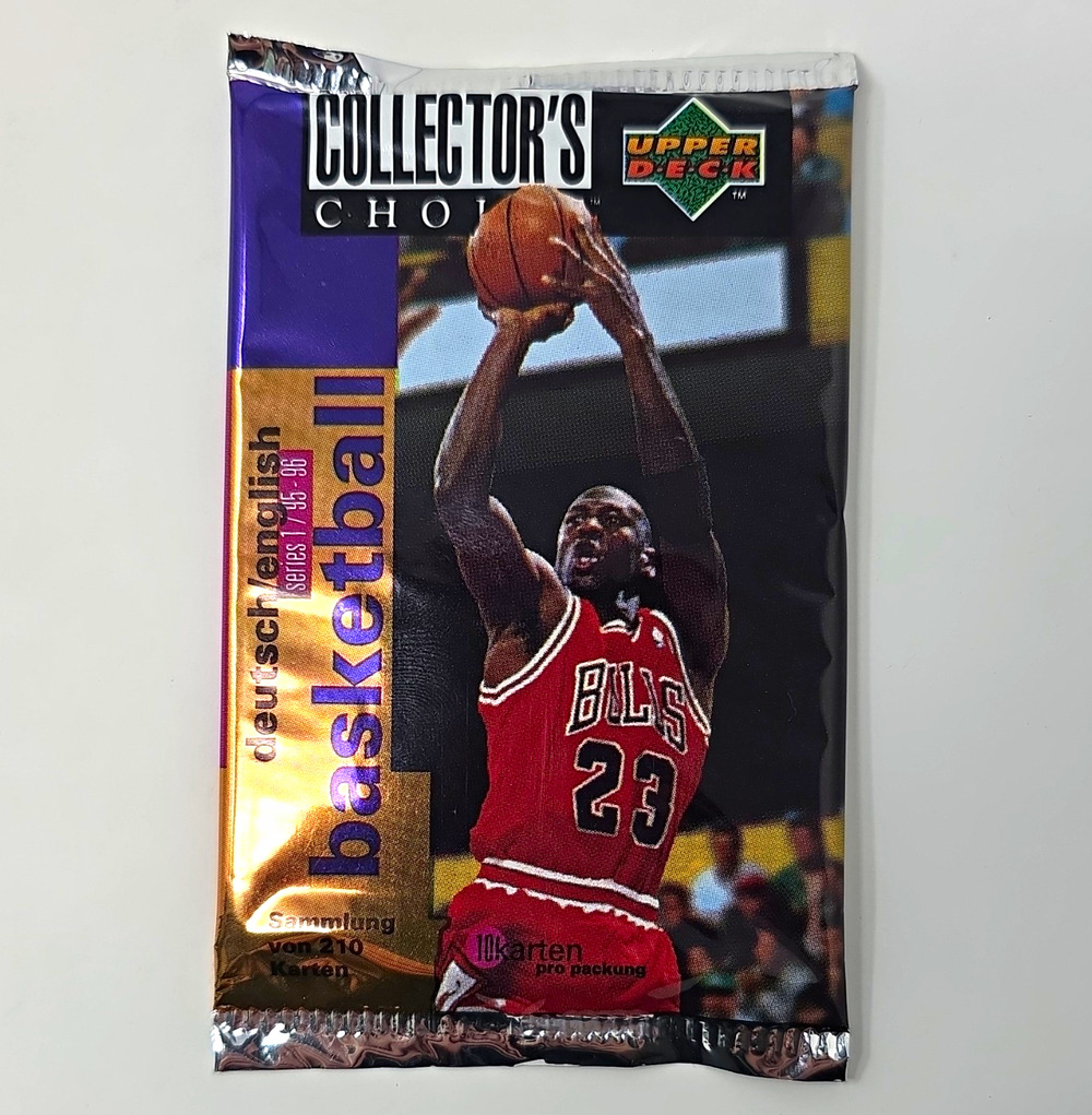 1995-96 Upper Deck Collector's Choice Basketball Sealed Pack Michael Jordan